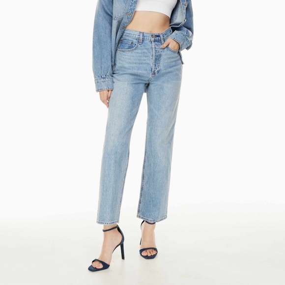 Aritzia Denim - Aritzia Denim Forum The Joni High Rise Loose Jeans 26